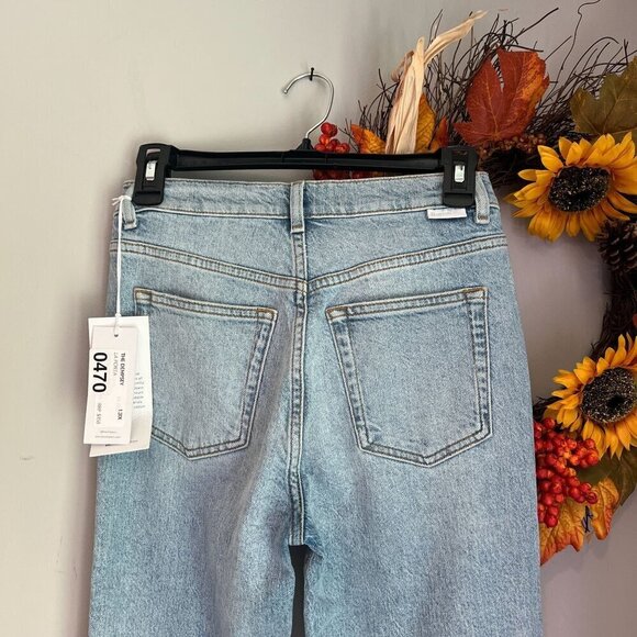 Boyish The DEMPSEY High Rise Slim Straight Stretch Jean Sz 25 in LA PORTA - Picture 6 of 12
